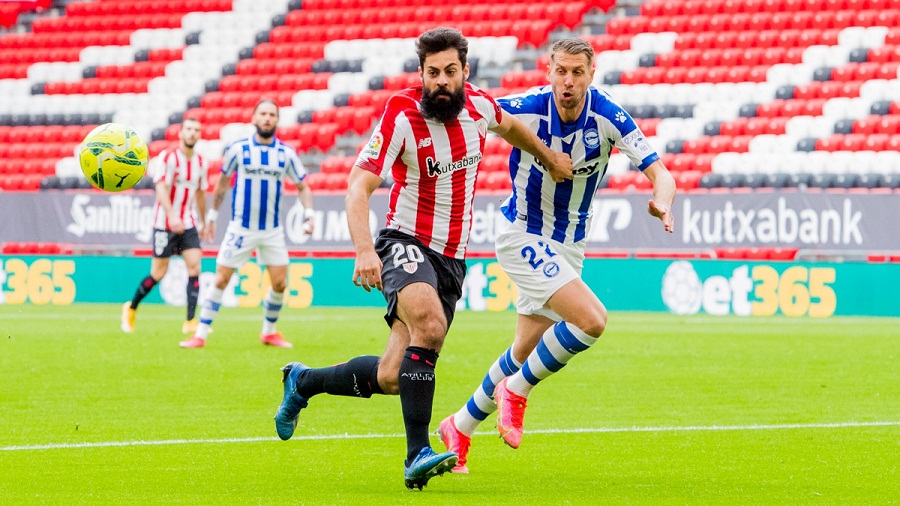 أتلتيك بلباو يفوز على ألافيس 2-0 في الدوري الإسباني