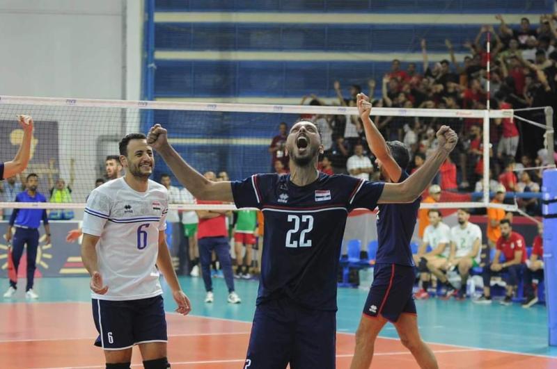 وزير الرياضة يهنئ المنتخب الوطني بعد فوزه بلقب بطولة أفريقيا للطائرة