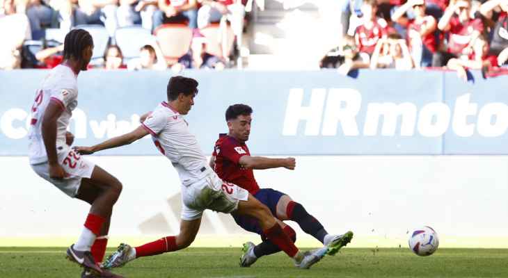 أوساسونا يتعادل مع إشبيلية سلبياً في الدوري الإسباني