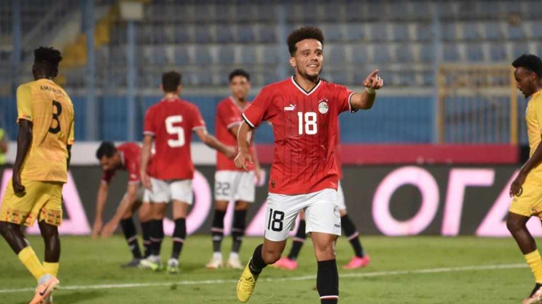 مصر تتقدم على إثيوبيا 1-0 في الشوط الأول