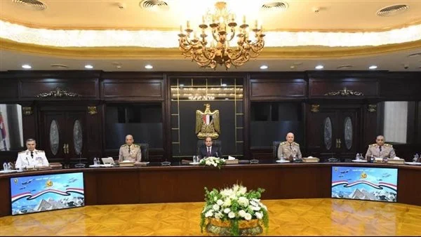 الرئيس السيسي يترأس اجتماع المجلس الأعلى للقوات المسلحة