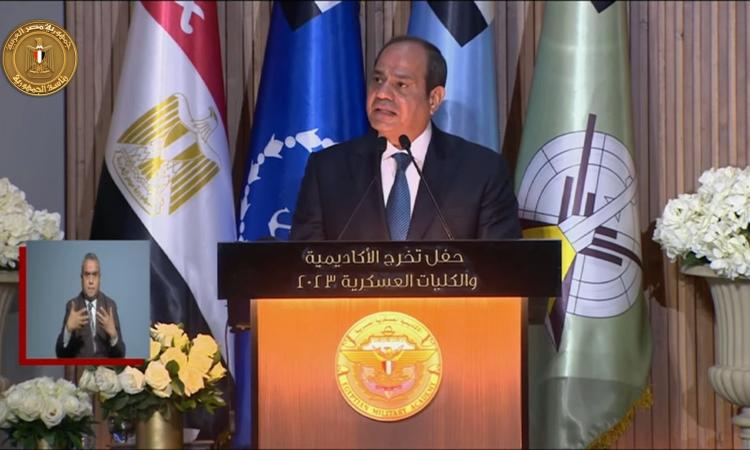 الرئيس السيسي يؤكد ضرورة تسهيل وصول المساعدات الإنسانية لأبناء الشعب الفلسطيني