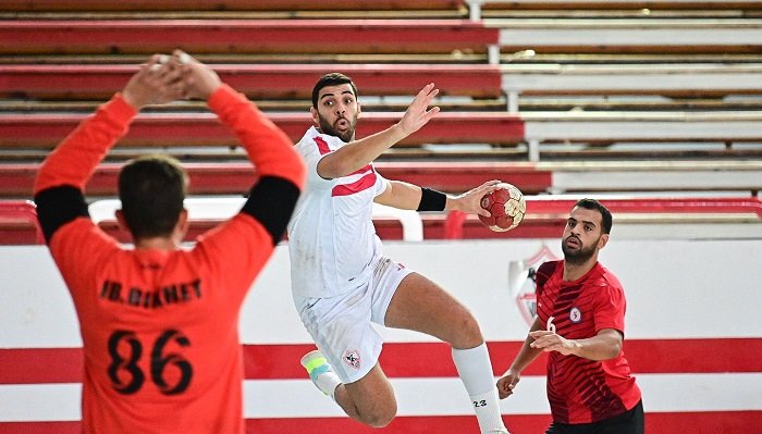 الزمالك يفوز علي العبور 45-19 في دوري المحترفين لكرة اليد