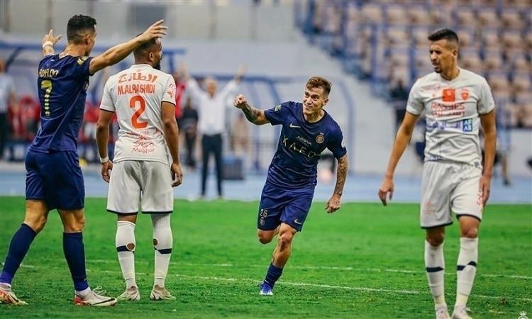 النصر يفوز على الفيحاء 3-1 في دوري روشن السعودي