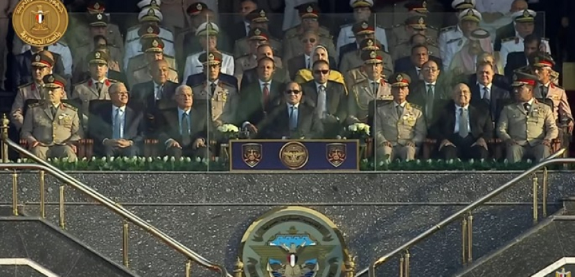 الرئيس السيسي يشهد حفل تخريج دفعة جديدة من طلاب الكليات العسكرية