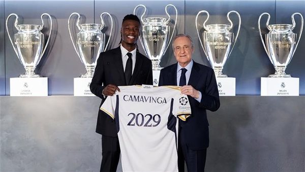 ريال مدريد يمدد عقد كامافينجا حتى عام 2029