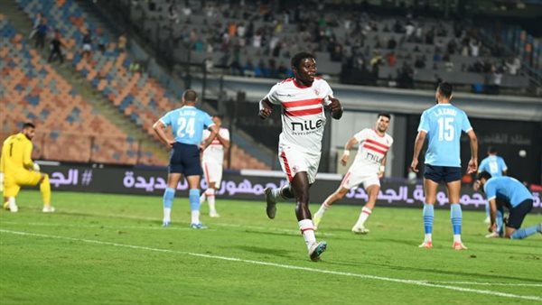 الزمالك يتقدم علي زد 1-0 في الشوط الأول ودياً