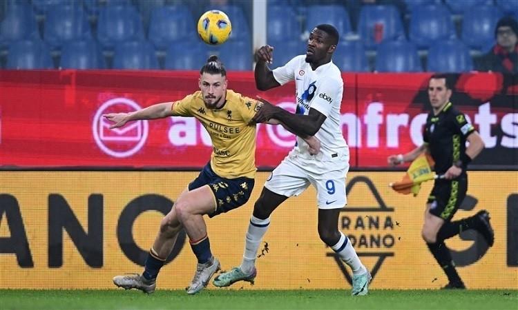 جنوى يتعادل مع إنتر ميلان 1-1 في الدوري الإيطالي