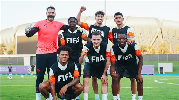 كأس العالم للأندية.. مانشستر سيتي يخوض مرانه الأول في السعودية