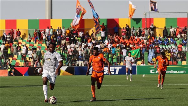 نواذيبو الموريتاني يتقدم علي بيراميدز 1-0 في الشوط الأول
