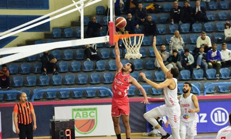 مصر تفوز على تونس 85 - 63 في البطولة العربية لكرة السلة