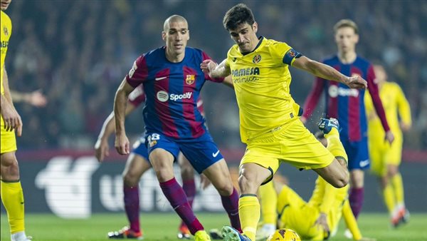 فياريال يفوز علي برشلونة 5-3 في الدوري الإسباني