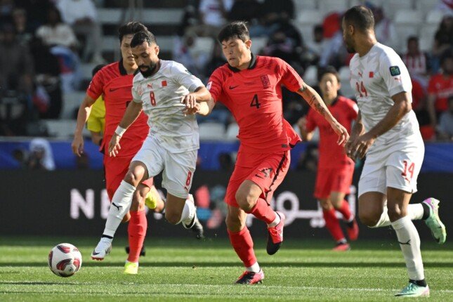 كوريا الجنوبية تفوز على البحرين 3-1 في مستهل مشوارها بأمم آسيا