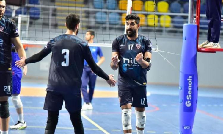 الأهلى يواجه الزمالك الليلة فى نهائى سوبر الطائرة "رجال"