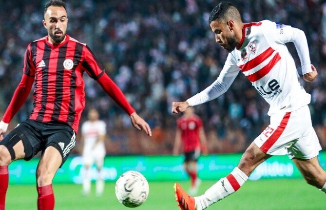 تعادل سلبي بين الزمالك والداخلية في الشوط الأول