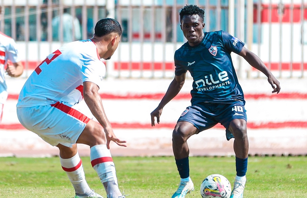الزمالك يقرر الدفع بالأوغندي ترافيس موتيابا أمام الأهلي