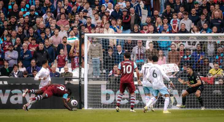 وست هام يتعادل مع أستون فيلا 1-1 في الدوري الإنجليزي