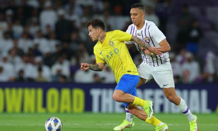 العين الإماراتي يفوز على النصر السعودي 1- 0 في ربع نهائي دوري أبطال آسيا