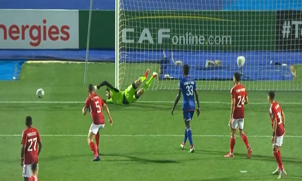 شوط أول سلبي بين الأهلي وسيمبا في دوري الأبطال