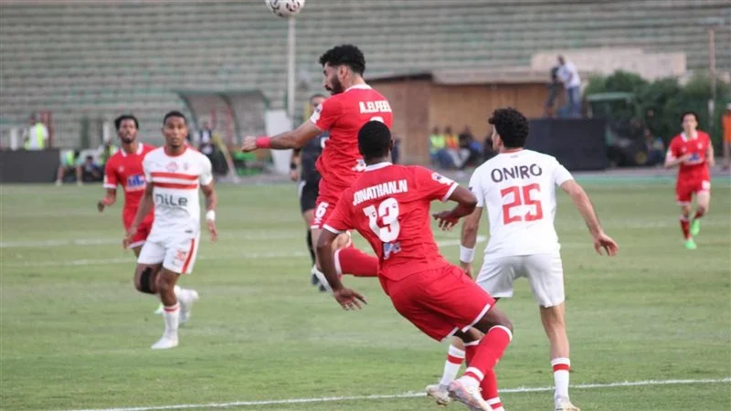 الزمالك يتعادل مع فيوتشر 1-1 في الشوط الأول