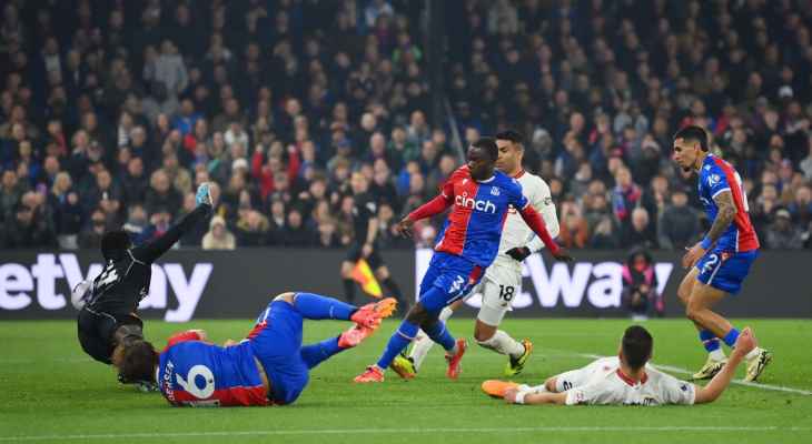 كريستال بالاس يكتسح مانشستر يونايتد 4-0 في الدوري الإنجليزي