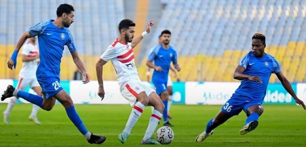 سموحة يفوز علي الزمالك 1-0 في الدوري الممتاز