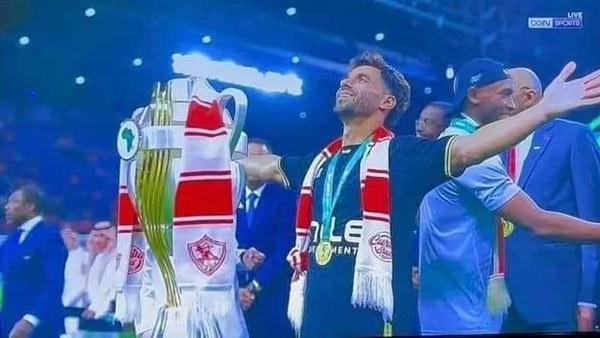 عبدالله السعيد بعد الفوز بالسوبر الأفريقي: شرف كبير أن ألعب في الزمالك