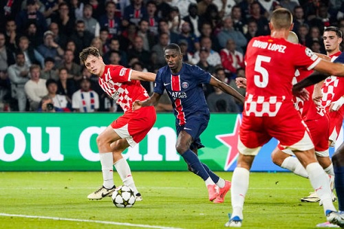 باريس سان جيرمان يفوز علي جيرونا 1-0 بدوري الأبطال