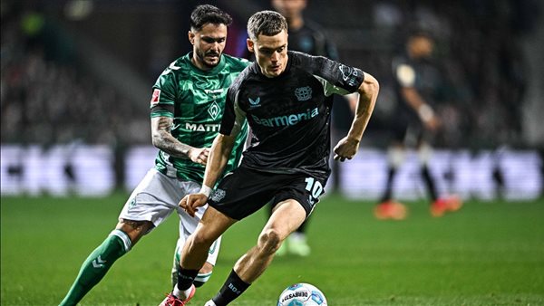 باير ليفركوزن يتعادل مع فيردر بريمن 2-2 بالدوري الألماني