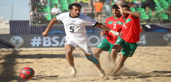 المغرب تفوز علي مصر 4-3 وتحصد المركز الرابع في أمم أفريقيا للكرة الشاطئية