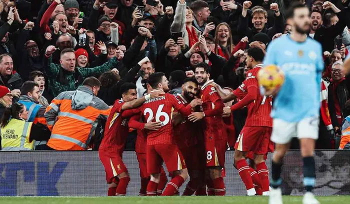 ليفربول يفوز على مانشستر سيتي 2-0 في البريميرليج