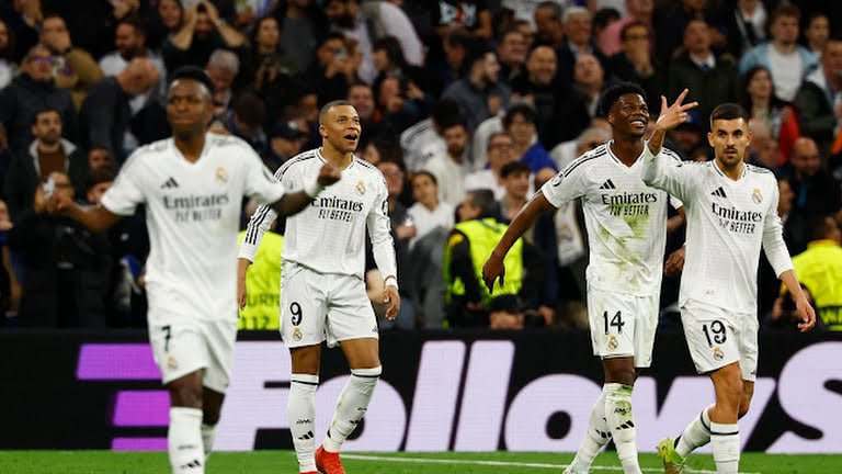 ريال مدريد يبلغ دور ثمن النهائى بدورى أبطال أوروبا على حساب السيتى