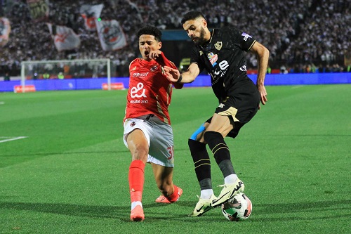 المغربي بنتايك رجل مباراة الأهلي والزمالك