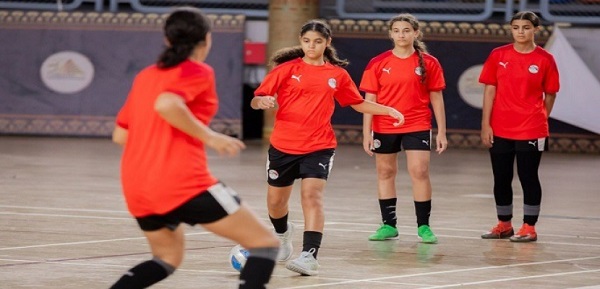 منتخب الصالات النسائية يواجه غينيا اليوم فى الجولة الثانية بأمم أفريقيا