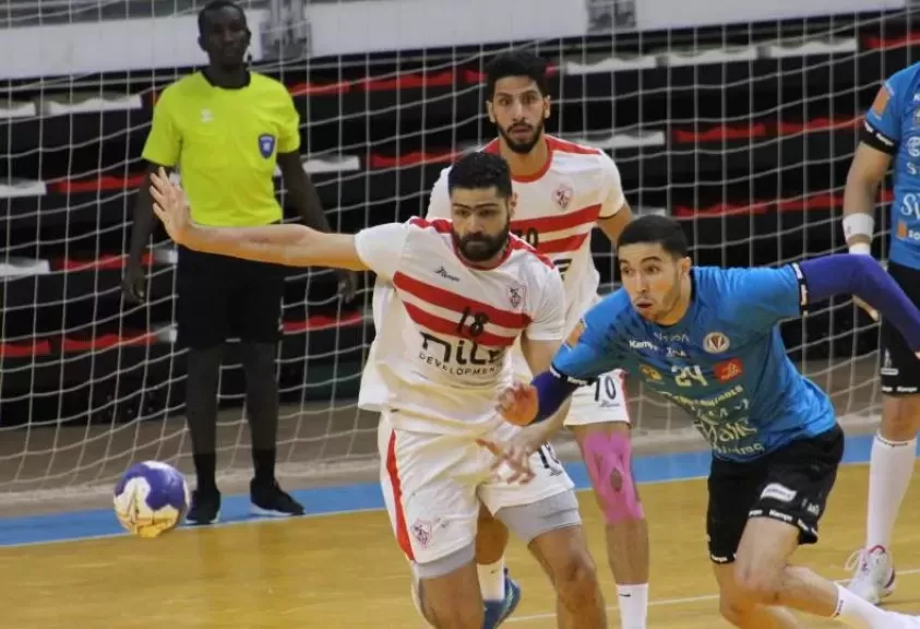 الزمالك يهزم منتدي وداد سمارة 34 - 18 ويتأهل إلى ربع نهائي كأس الكؤوس الأفريقية