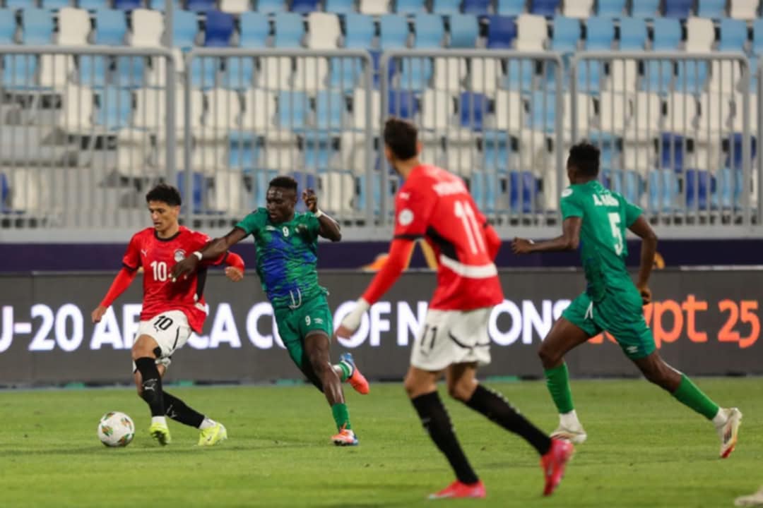 منتخب مصر للشباب يخسر أمام سيراليون برباعية في أمم أفريقيا