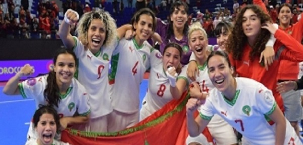 المغرب يتوج بكأس الأمم الأفريقية لـ سيدات كرة الصالات فى نسختها الأولى