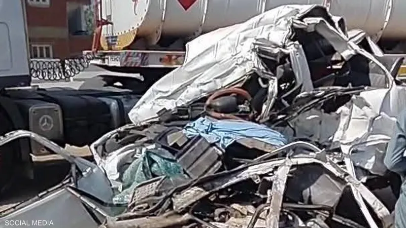 مصرع 19 شخص في حادث سير مروع علي الطريق الإقليمي بالمنوفية