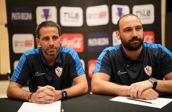 فيريرا يحفز لاعبي الزمالك قبل مواجهة المقاولون العرب بالدوري