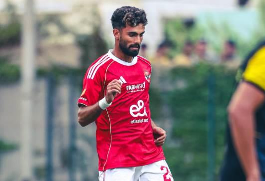 أحمد رضا يلفت أنظار الجهاز الفني بالاهلي