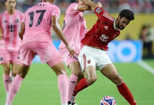 محمد علي بن رمضان يخضع للكشف الطبي قبل مباراة المحلة