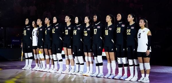 منتخب سيدات الطائرة يواجه السويد فى بطولة العالم بتايلاند