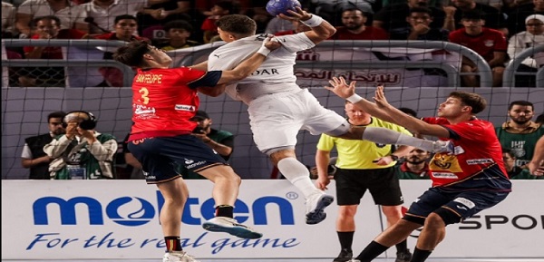 يد إسبانيا تهزم مصر 31-29 وتصعد إلى نصف نهائى مونديال الناشئين