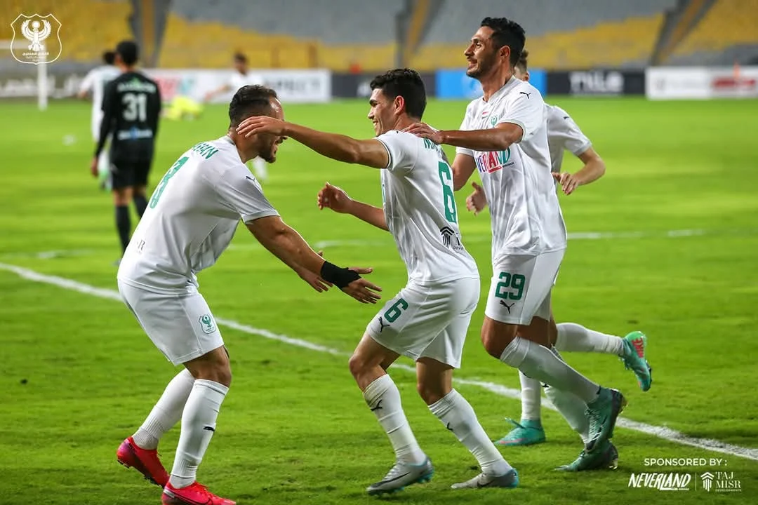 المصري يتعادل مع حرس الحدود 1-1 ويحتل وصافة الدوري