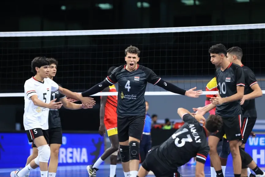 منتخب الشباب يفوز علي أوغندا ببطولة أفريقيا للكرة الطائرة