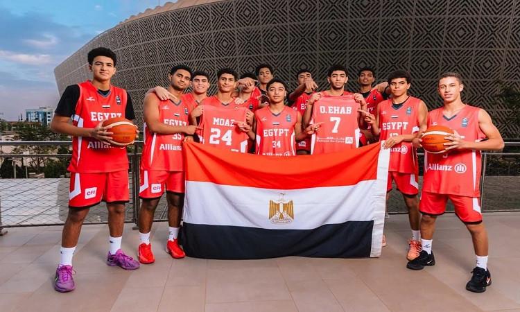 منتخب الناشئين يفوز علي المغرب في افتتاح بطولة أفريقيا للسلة