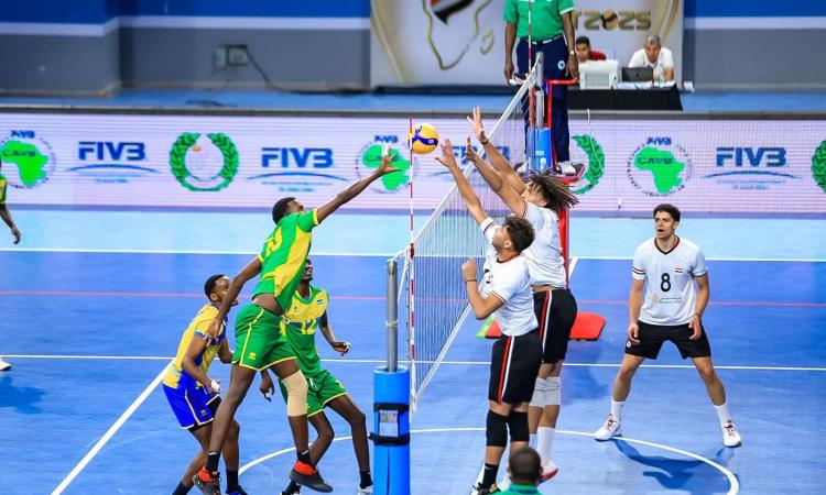 منتخب مصر لشباب الكرة الطائرة يتأهل لنصف نهائي أفريقيا