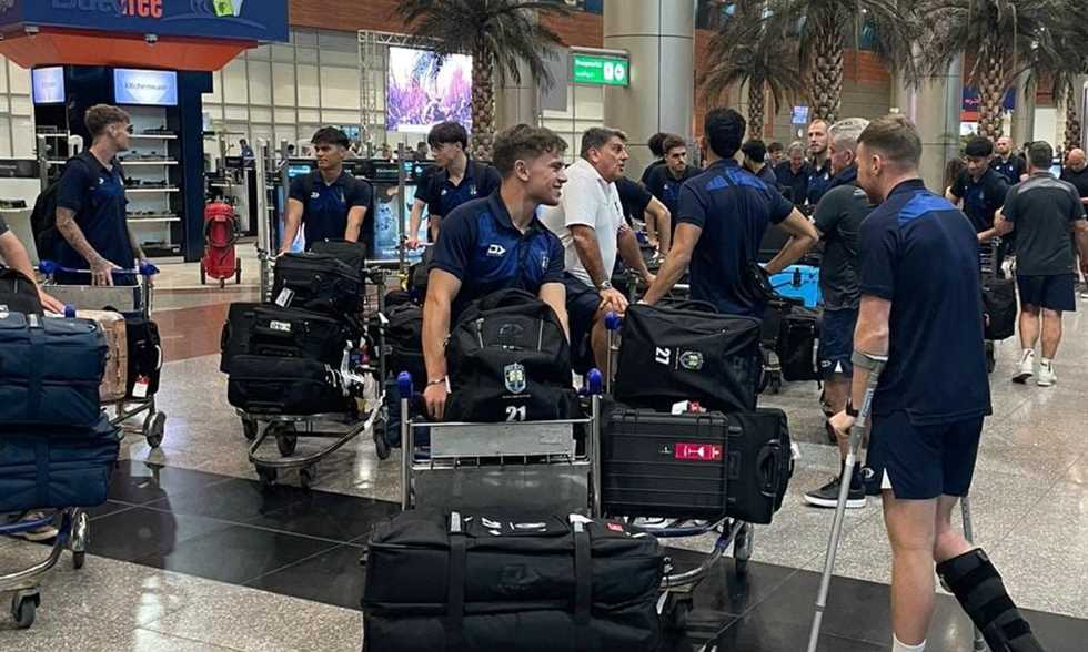 بعثة أوكلاند سيتي تصل القاهرة استعداداً لمواجهة بيراميدز