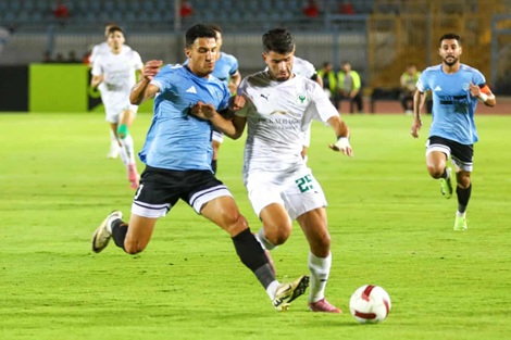 المصري يفوز علي غزل المحلة 2-1 ويستعيد صدارة الدوري