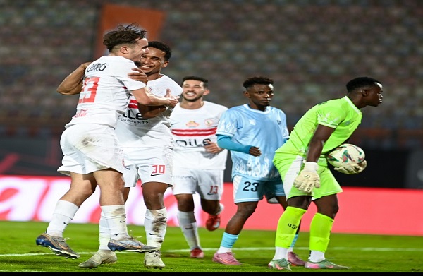 الزمالك يهزم ديكيداها ويتأهل لدور المجموعات في الكونفدرالية الأفريقية